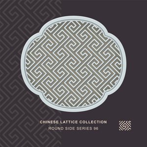 圆边回形纹图片