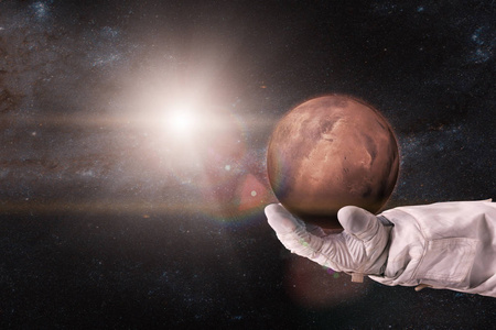 火星人从空间图片