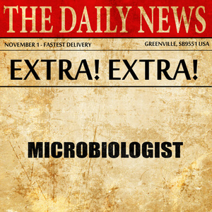 微生物学家报纸文章文本图片