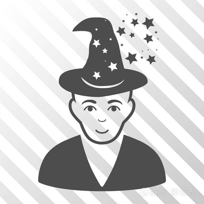 魔术大师矢量图标