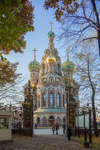在圣彼得堡, 俄罗斯的血救世主的教会观观察