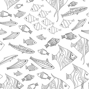 鱼类 scalefin 小鱼群,水下浅滩浅滩鱼沙丁鱼旋转木马在蓝色海水特写