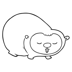 袋熊图片大全