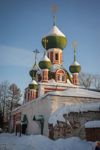 俄罗斯雅罗斯拉夫尔地区 Pereslavl Zalessky 教堂