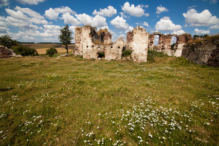 Ternopil 地区 Pidzamochok 城堡遗址