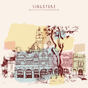 新加坡明信片
