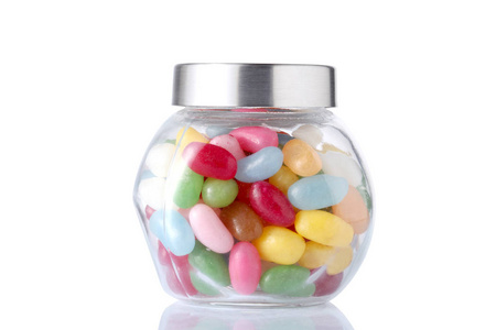 瓶的糖果图片