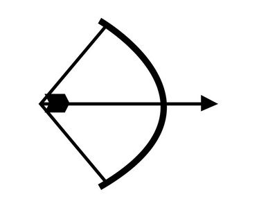 弓和箭简单, 最小的图标