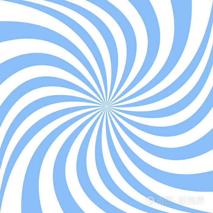 螺旋设计背景-从扭曲射线的矢量图形