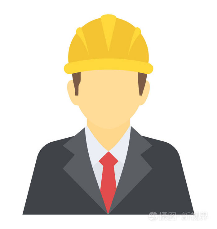 戴安全帽的人是建筑师