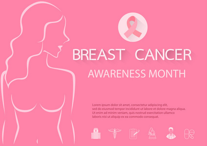 乳腺癌宣传月活动图片