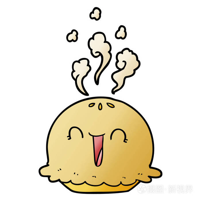 卡通派的矢量插画