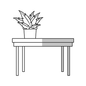 植物在一个锅图标