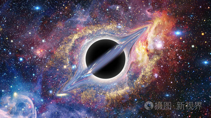 黑洞.nasa 提供的图像元素照片-正版商用图片0g9e4x-摄图新视界