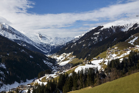 2015年奥地利的tuxer阿尔卑斯山