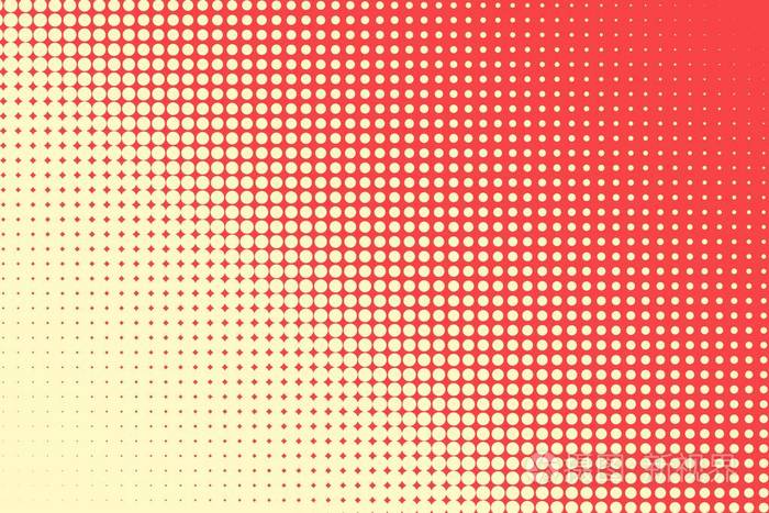 概念向量漫画波普艺术风格空白布局模板与云梁和孤立的点上背景图案