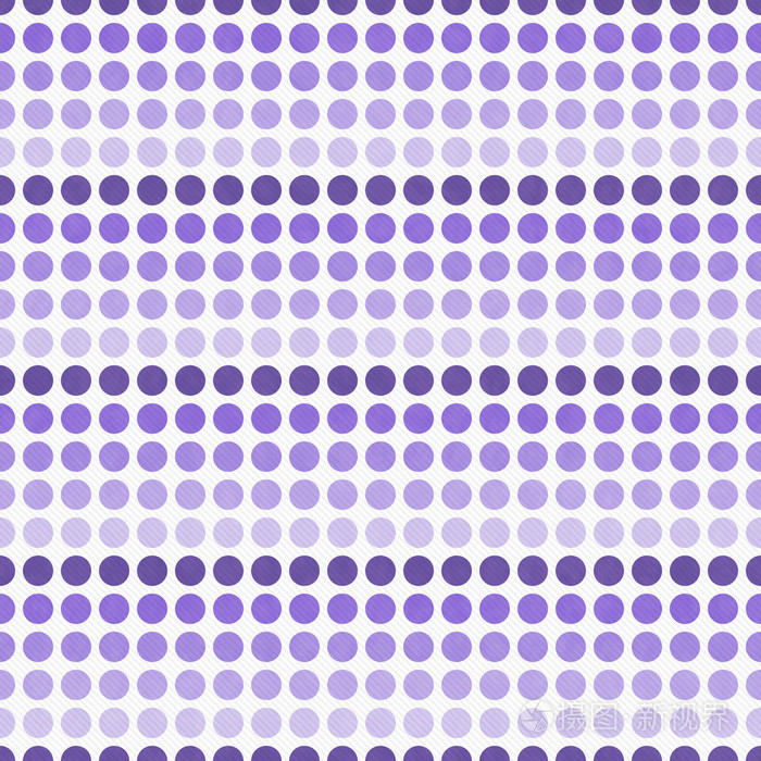 紫色和白色的圆点抽象设计平铺模式重复