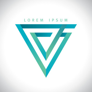 三角形的标志v 信,倒的三角形标志照片