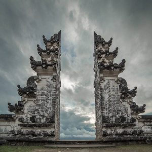 印尼巴厘岛卢胡尔勒普阳寺图片