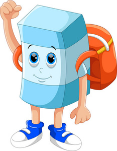 橡皮擦卡通图片