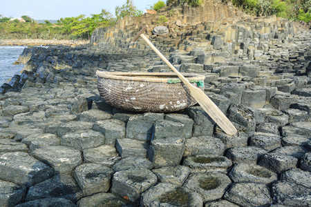 越南船民在 Ghenh 大直径