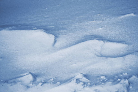 背景。冬季景观。纹理的雪