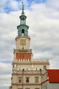 在文艺复兴时期的大会堂之塔