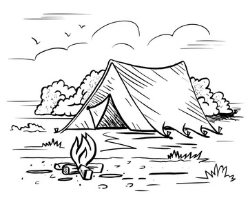 远足野营户外休闲照片