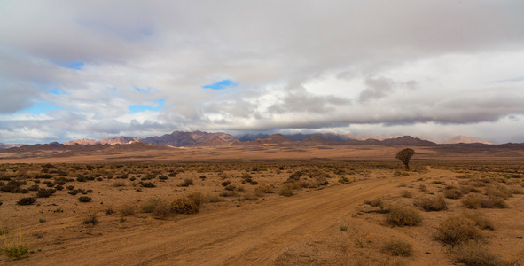 在 Richtersveld 敞开空间