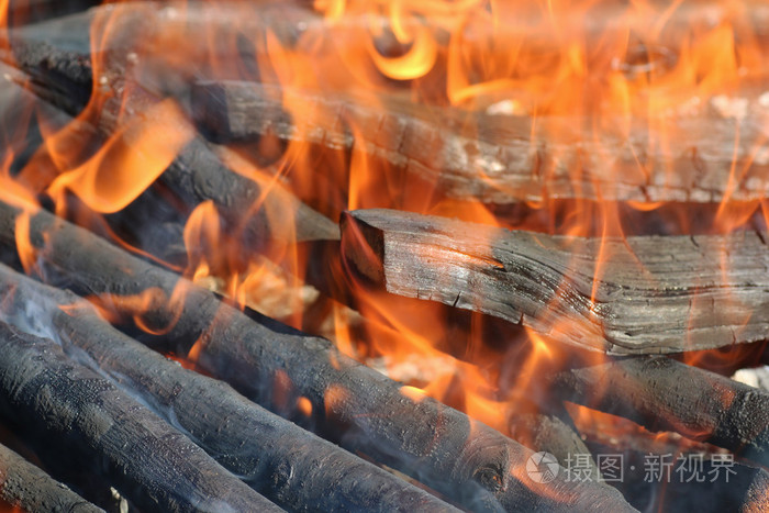 火烧柴木背景照片-正版商用图片0gb1a3-摄图新视界