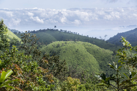 北碧府，泰国考昌帕克  山