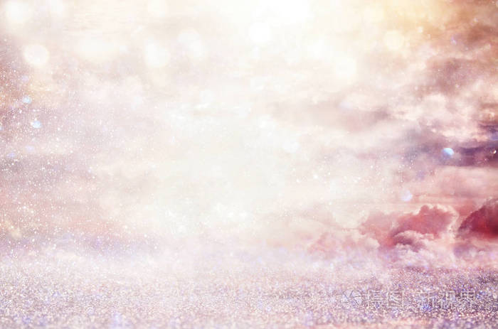 明亮的星系或幻想背景 抽象的光线爆裂 神奇和神秘的概念照片 正版商用图片0gbei9 摄图新视界