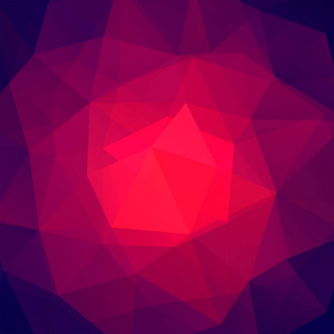 抽象的几何风格紫色背景。红色的商业背景矢量图