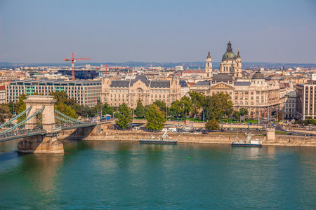 布达佩斯城市景观视图