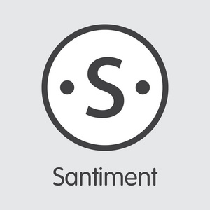 Santiment 数字货币图形符号