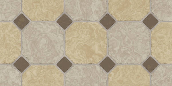 米色棕色无缝经典地砖纹理。简单的厨房, 卫生间或浴室马赛克瓷砖背景。3d 渲染。3d 插图
