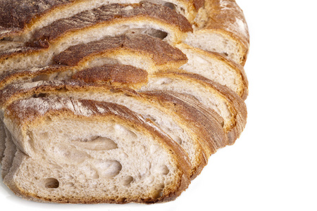美味的新鲜出炉的面包面包棍天然食品