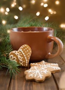 圣诞节咖啡图片