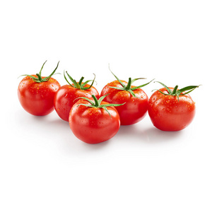 西红柿与水珠