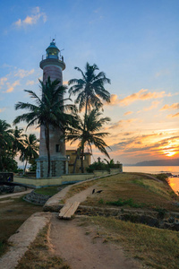 日出加勒堡灯塔, 斯里兰卡