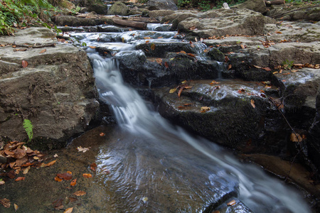 Skakalo 瀑布山, Transcarpathia, 乌克兰