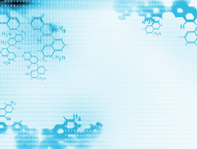 科学的物质化学科学, 医疗物质和分子背景生病了照片