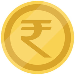 金卢比标志图片