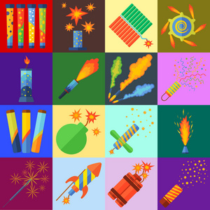 的快乐动物卡通生日背景圣诞烟火快乐的微笑旅游男子童子军露营的性格