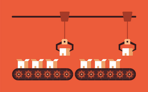 传送带输送机图片