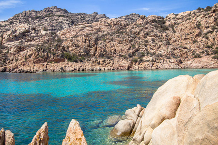 spiaggia di cala coticcio sardegna italy