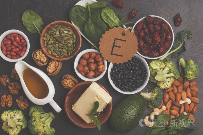 健康食品营养节食理念.维他命 e 食品, 食品背景
