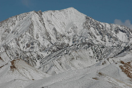 雪山下的风景