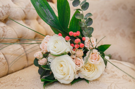 鲜花的婚礼 boutonniere