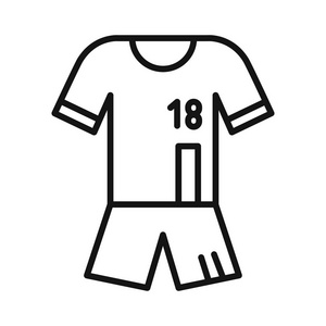 足球统一插画设计照片